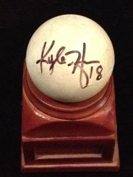 Kyle Harrison Autographed Lacrosse Ball ( ())