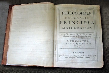 Philosophiae Naturalis Principa Mathematica (http://upload.wikimedia.org/wikipedia/commons/4/41/NewtonsPrincipia.jpg)