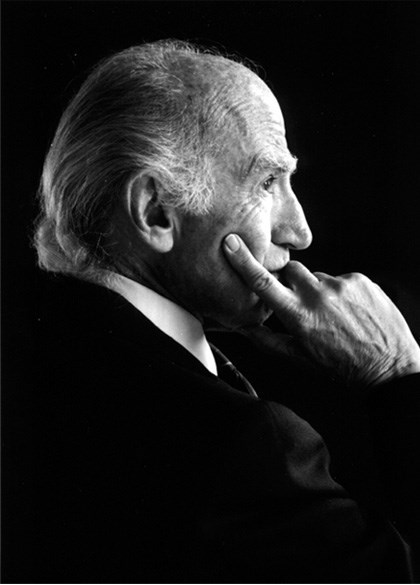 Jonas Salk in his later years (jonassalklegacyfoundation.org (Courtesy of the Salk Institute for Biological Stud))