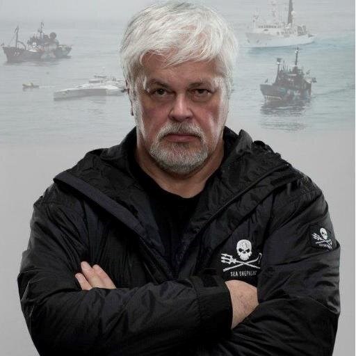 Paul Watson posing (https://twitter.com/captpaulwatson (unknown))