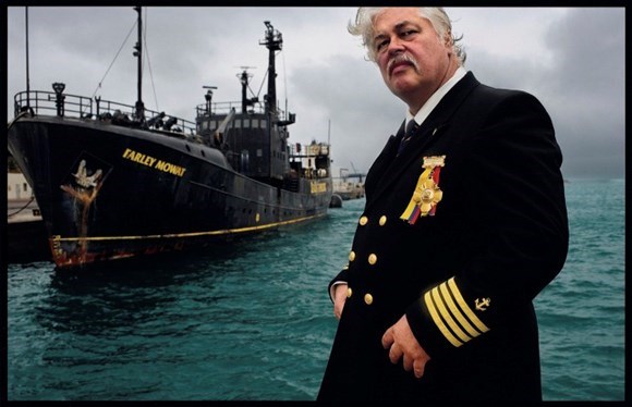 Paul Watson dressed in captain's attire (http://www.newyorker.com/news/news-desk/whale-war-fugitive-q-a-with-paul-watson)