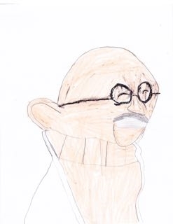 Mohandas Gandhi (Original drawing (Brendan))