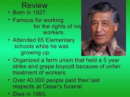 Cesar Chavez (online (unknown))