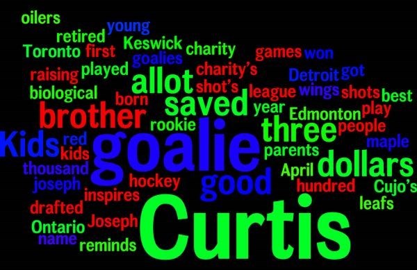 Curtis Joseph (wordle.net)