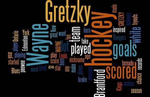 Wayne Gretzky (wordle.net (Landon))