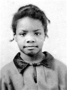 Maya Angelou as a child (http://www.mayaangelou.com/biography/ ())