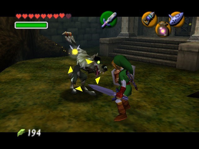 A battle in Ocarina Of Time (Gospel herald ())