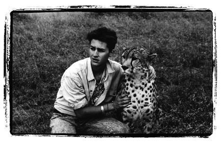 Dan Eldon with a Cheetah (http://www.daneldon.org/wordpress/wp-content/uploa (Unknown))