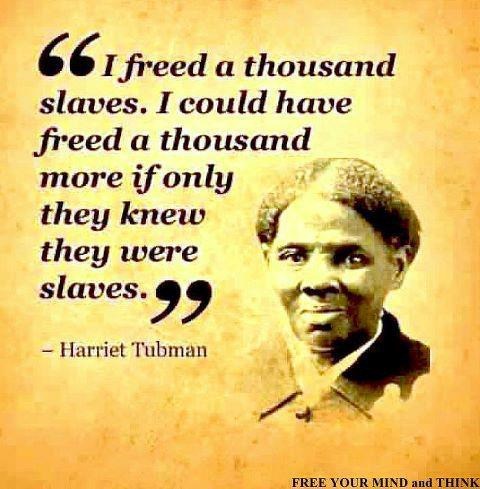 A quote by Harriet Tubman (theblackhistorymonthproject.files.wordpress.com ())