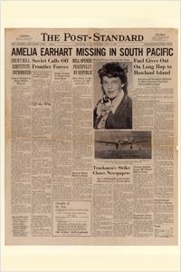 Newspaper article from when Amelia was lost (http://butthisisdifferent.com/ ())