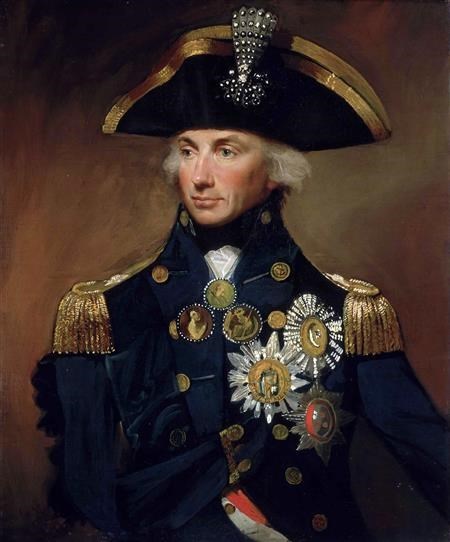 Vice Admiral Horatio Lord Nelson, by Lemuel Francis Abbott (wikipedia)