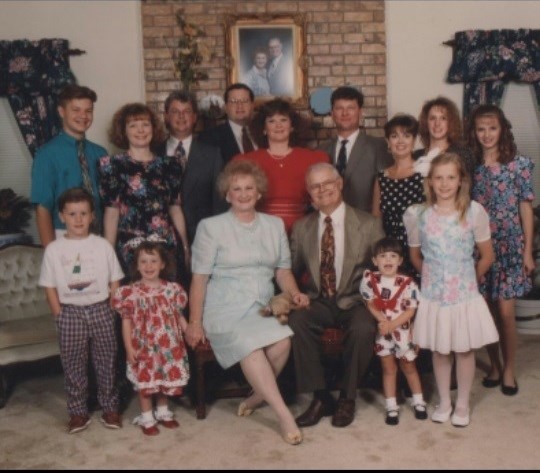 This is Jerry Dawson with some of his family (Courtney Shay Dawson)