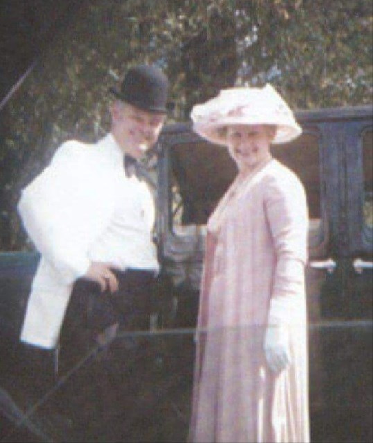 Jerry with his wife, Margie (Courtney Shay Dawson)