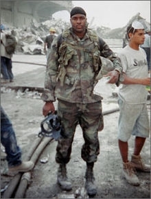 Jason Thomas as a marine. (Wiki)