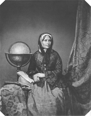 Ida Pfeiffer posing for a portrait.  (http://www.distinguishedwomen.com/biographies/pfei ())