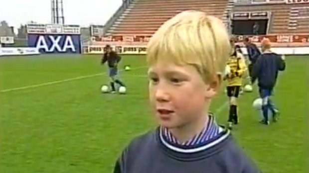 Kevin de Bruyne as a young boy. (https://commons.wikimedia.org/wiki/File:Debruyne62 ())