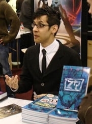 Jhonen doing signings at New York Comic Con. (http://www.librarything.com/author/vasquezjhonen (Lampbane))