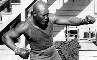 John Arthur Johnson Practicing (http://www.britannica.com/biography/Jack-Johnson (UPI/Bettmann Archive))