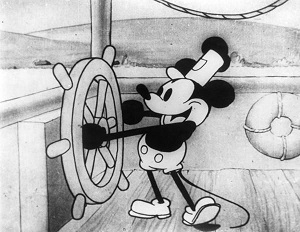 Steamboat Willie (1928)  (https://astrumpeople.com/walt-disney-biography/ (Courtesy of Walt Disney and Ubbe Iwerks))