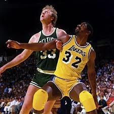 Magic Johnson and Larry Bird (https://www.google.com/search?q=magic+johnson&biw= (Andrew D. Bernstein/NBAE via Getty Images))