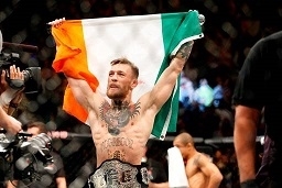 (Picture after McGregor won the Featherweight belt (//www.independent.ie/sport/mma/conor-mcgregors-ufc))