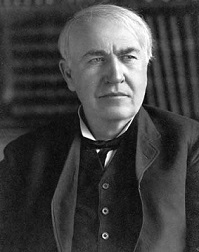 Edison during his later years (http://www.britannica.com/biography/Thomas-Edison ())