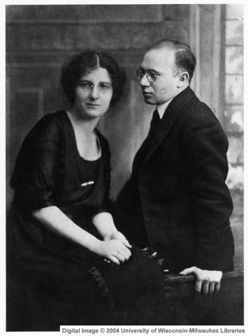 Golda Meir and her husband, Morris Meyerson (http://collections.lib.uwm.edu/cdm/ref/collection/ ())