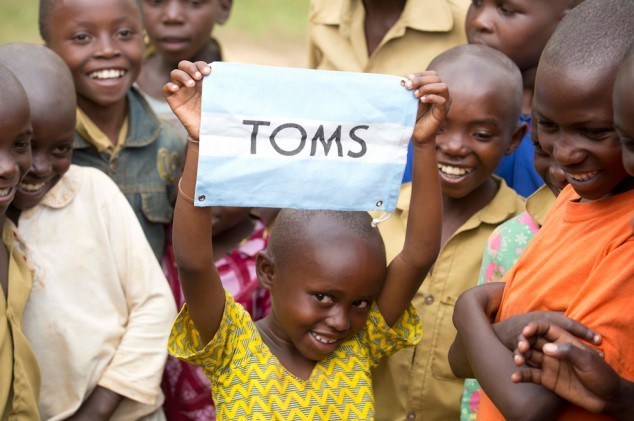 Children TOMS has helped (http://kevinxu.org/ ())