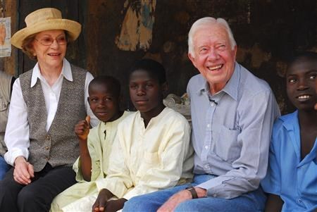 Jimmy Carter and Rosalynn Carter  (http://www.cartercenter.org/resources/images/galle ())