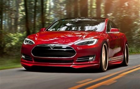 Tesla model s with nice rims (google images (EVBud.com))