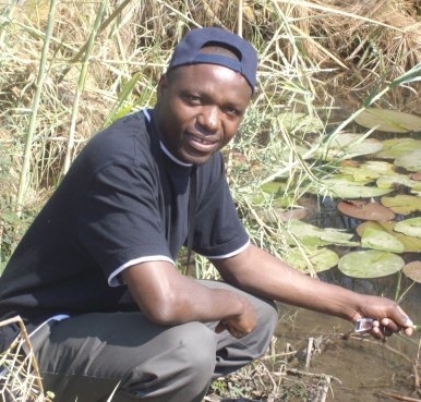 Tommie is currently working on his Malaria 2008 campaign. He is pictured on the riverbanks in Chobe, Botswana, conducting a study on malaria breeding sites.