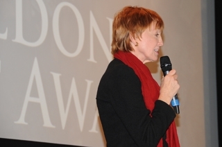 Kathy Eldon shares her son's, Dan Eldon, story as she introduces the winner of the 2011 Eldon Activist Award