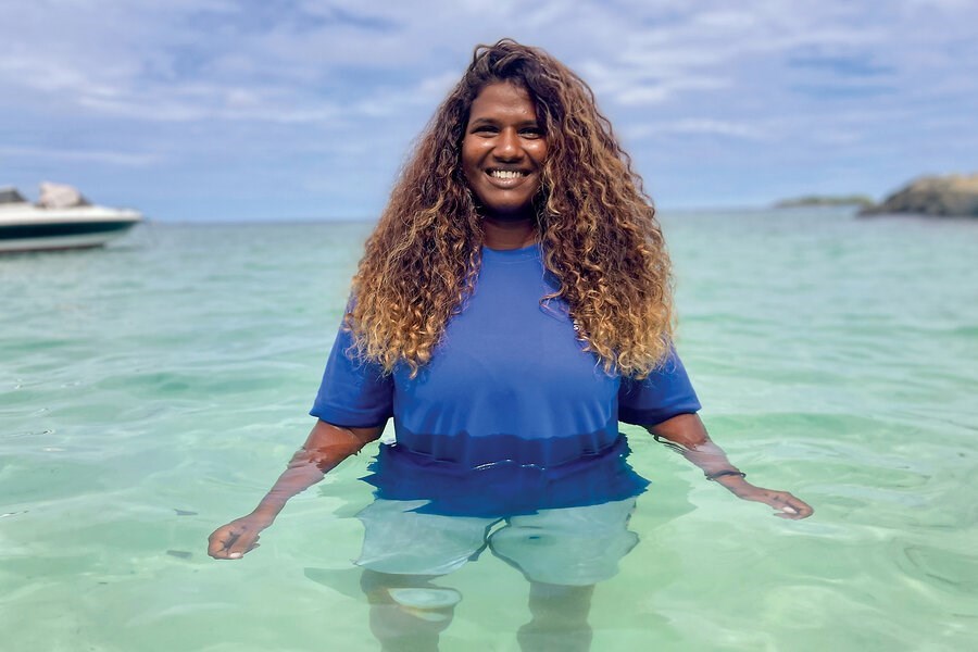 Picture of This instructor builds confidence among Maldivian women, in the water and out