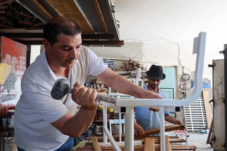 Picture of Using scrap metal and imagination, this contractor builds lifelines in Tunisia