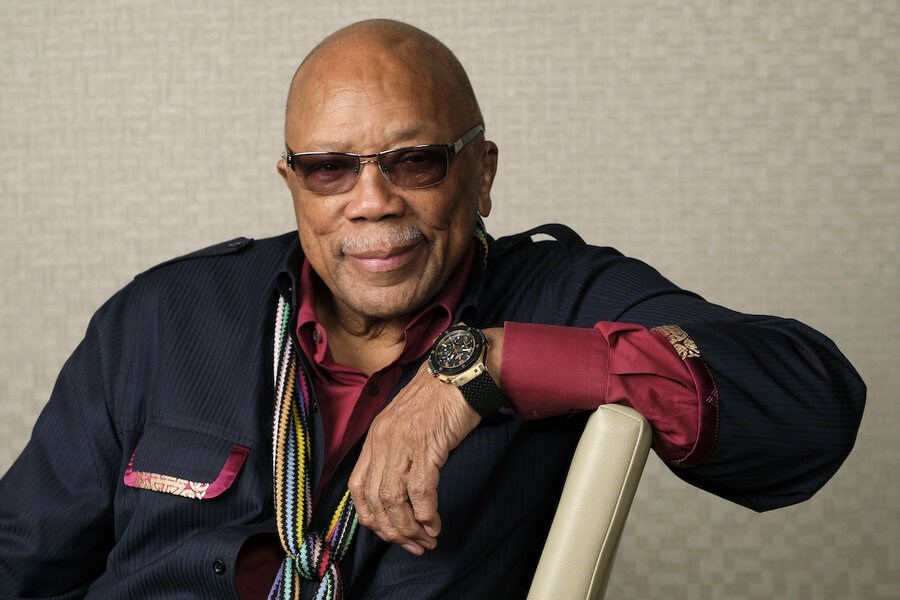 Picture of Quincy Jones, music producer of ‘Thriller,’ rose from poverty to show business heights