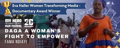 Picture of ‘Daga - A Woman’s Fight to Empower Girls in her Village’ has won the Eva Haller’s Women Transforming Media Award