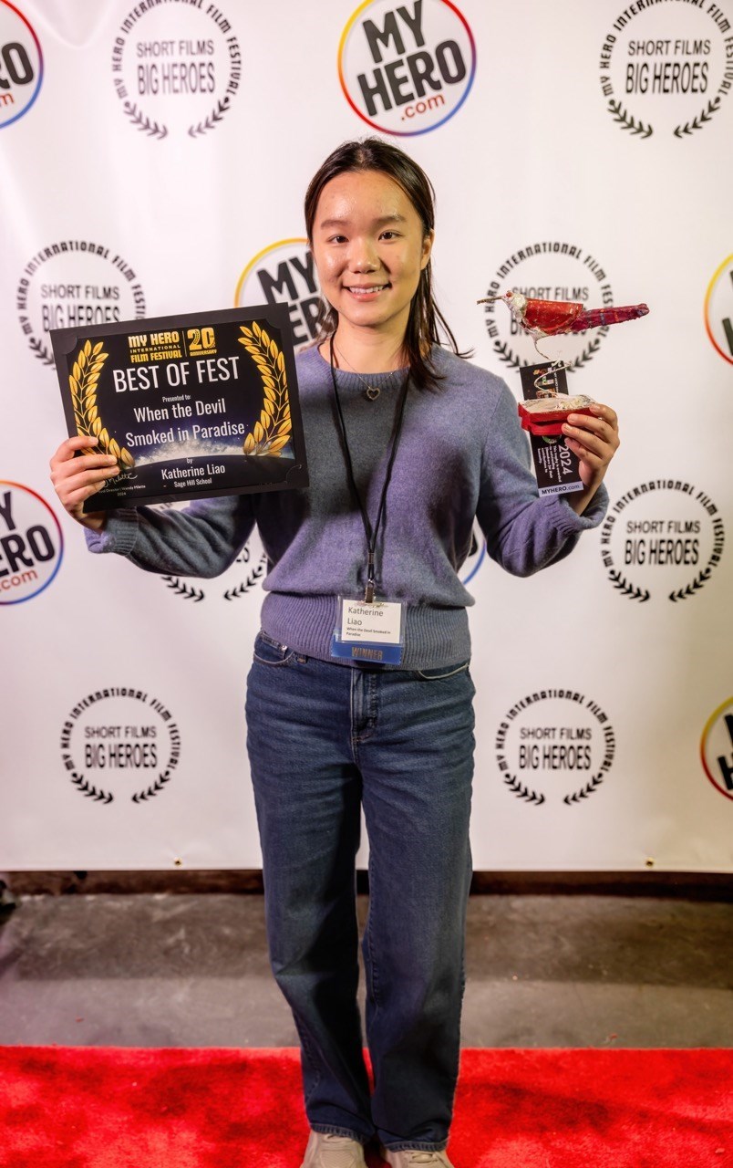 Picture of Katherine Liao Receives BEST of FEST at 2024 MY HERO International Film Festival