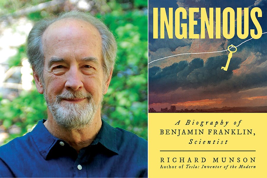 Picture of A biographer celebrates Benjamin Franklin’s curiosity and joy in science