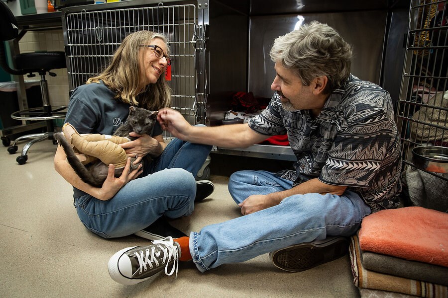 Picture of LA area’s pets, and their owners, helped by progress in disaster response