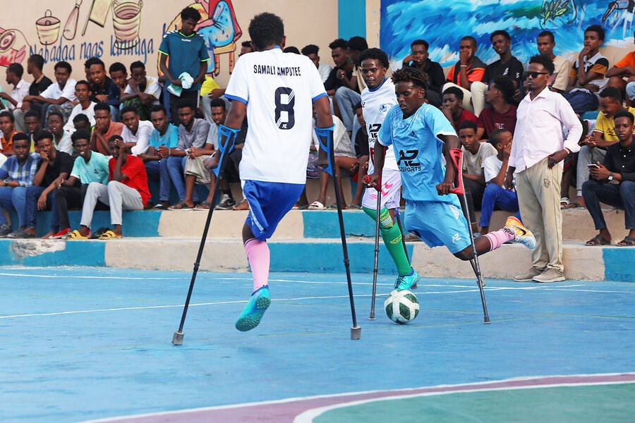 Picture of Offering hope and community, soccer helps Somalis heal from war