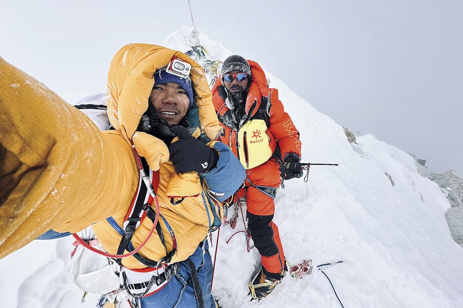 Picture of This teenage mountain climber is leading his Nepali community to new heights