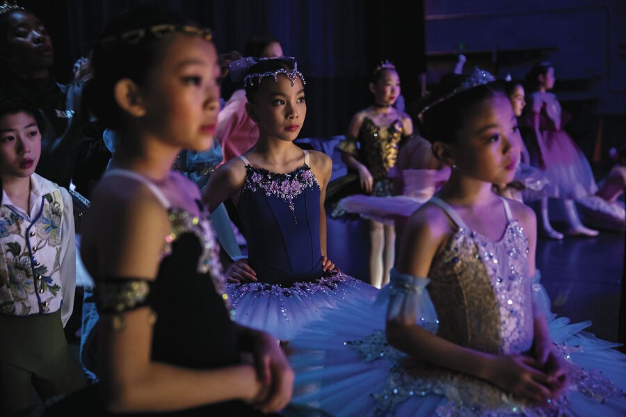 Picture of Dancers showcase their grace at the largest student ballet scholarship competition