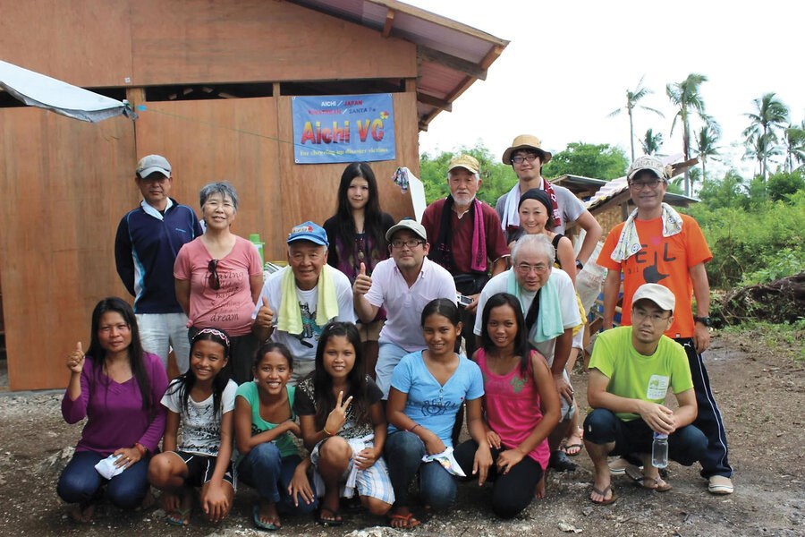 Picture of Disaster relief volunteers in Japan are helping to entrench a culture of compassion