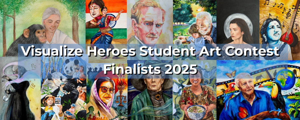 Visualize Heroes Student Art Contest Finalists 2025