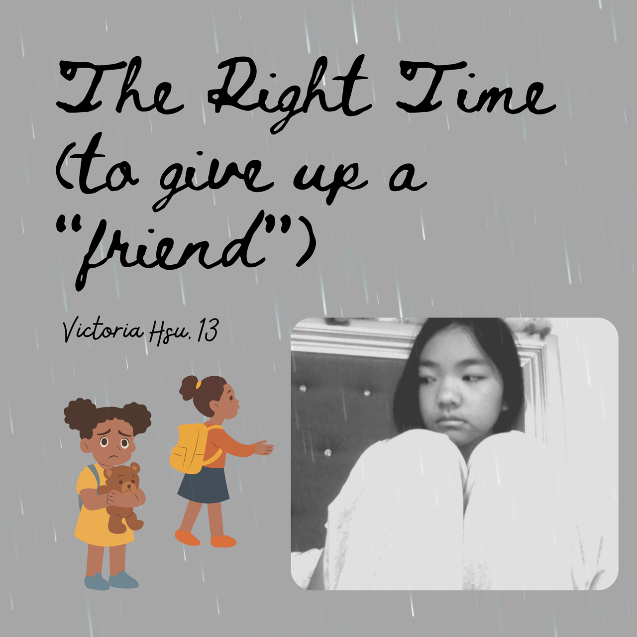 Picture of The Right Time (to give up a friend)
