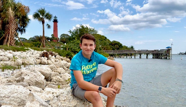 Picture of Isaac Nelson is a finalist for the Sylvia Earle Ocean Award