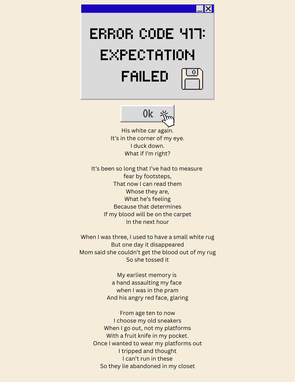Picture of Error code 417: Expectation Failed