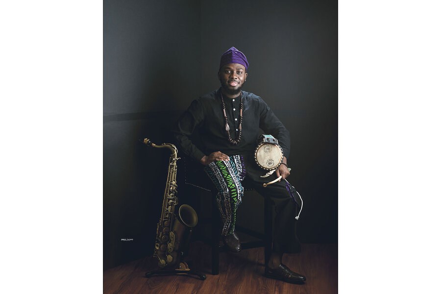 Picture of This saxophonist’s jazz offers a call and response for Africa