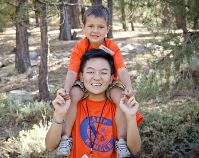 Pediatric AIDS Coalition president Andrew Ho works to raise funds for Camp Kindle in Santa Clarita, which welcomes children infected or affected by HIV.