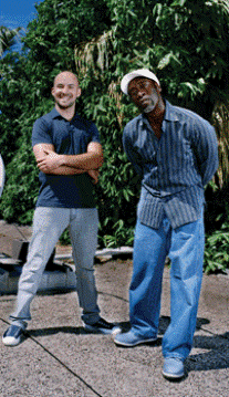 Adam Sterling and Don Cheadle